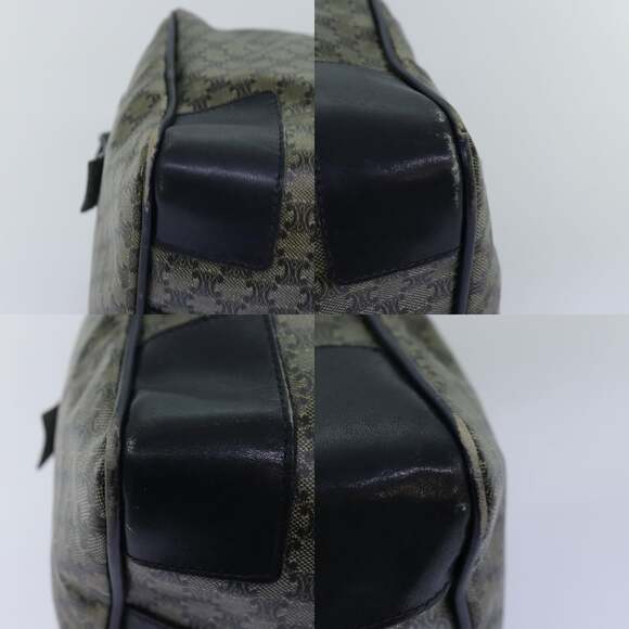 CELINE Macadam Canvas Boston Bag Navy - Picture 10 of 12